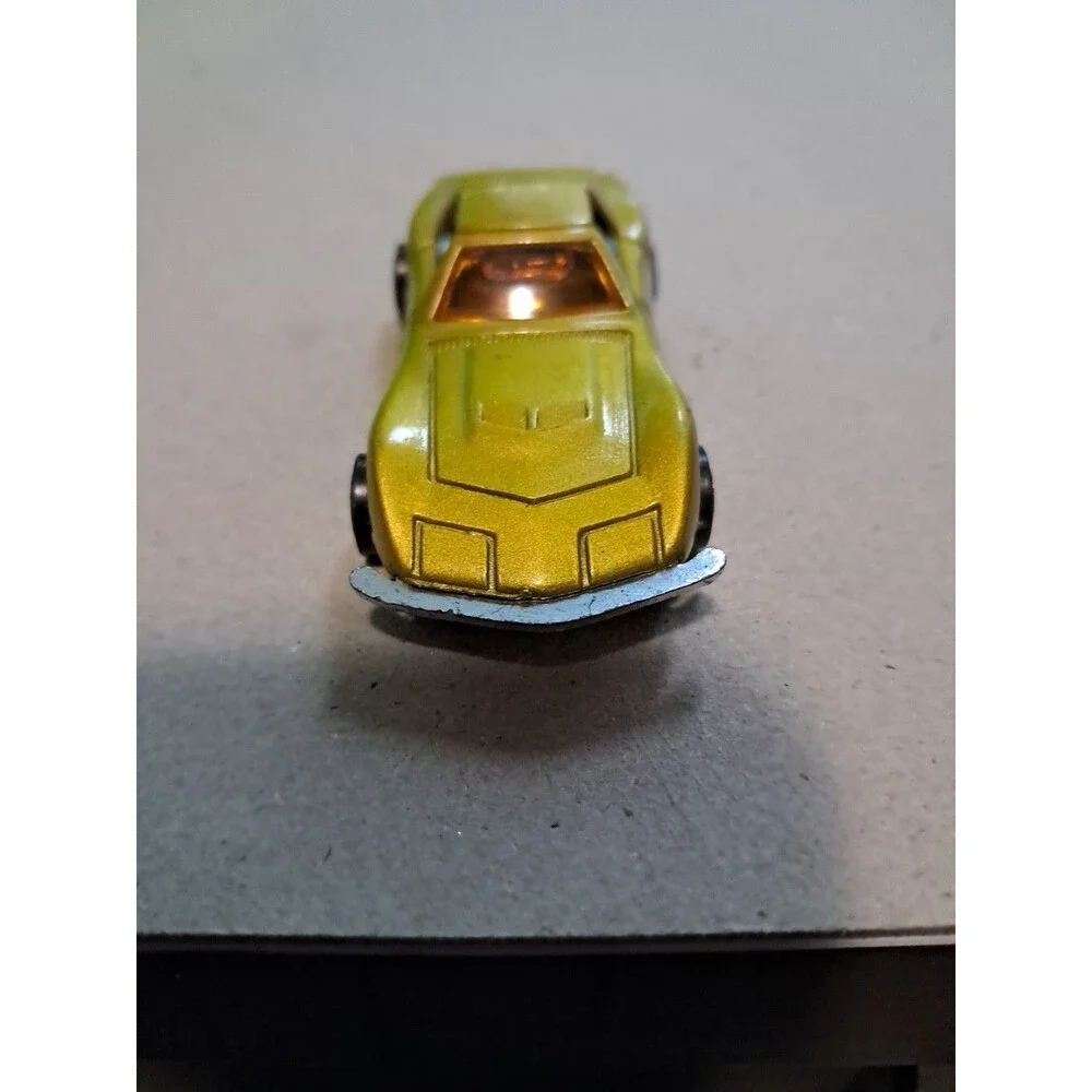 Corvette, Hong Kong, Racer, Gold, Diecast, Vintage